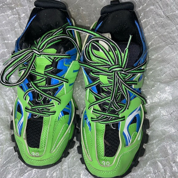 Blue and green Balenciaga's - Picture 2 of 4